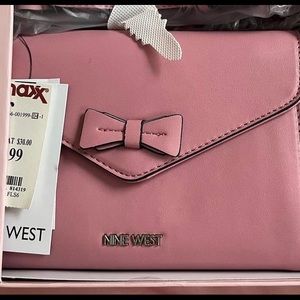Bow crossbody purse Nine West